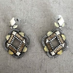 Stella and dot 2 way earrings